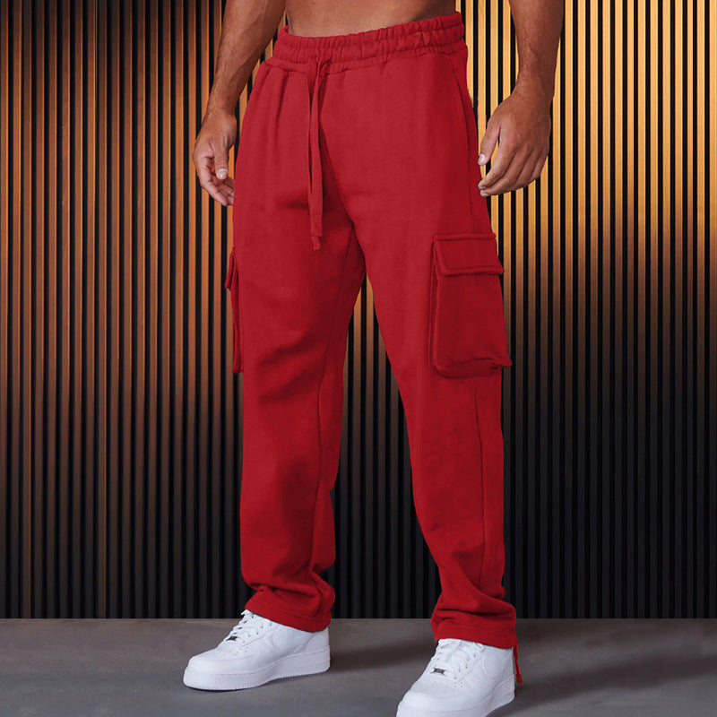 Herren Cargo-Jogginghose mit verstellbarem Bund und praktischen Seitentaschen Krohn-e