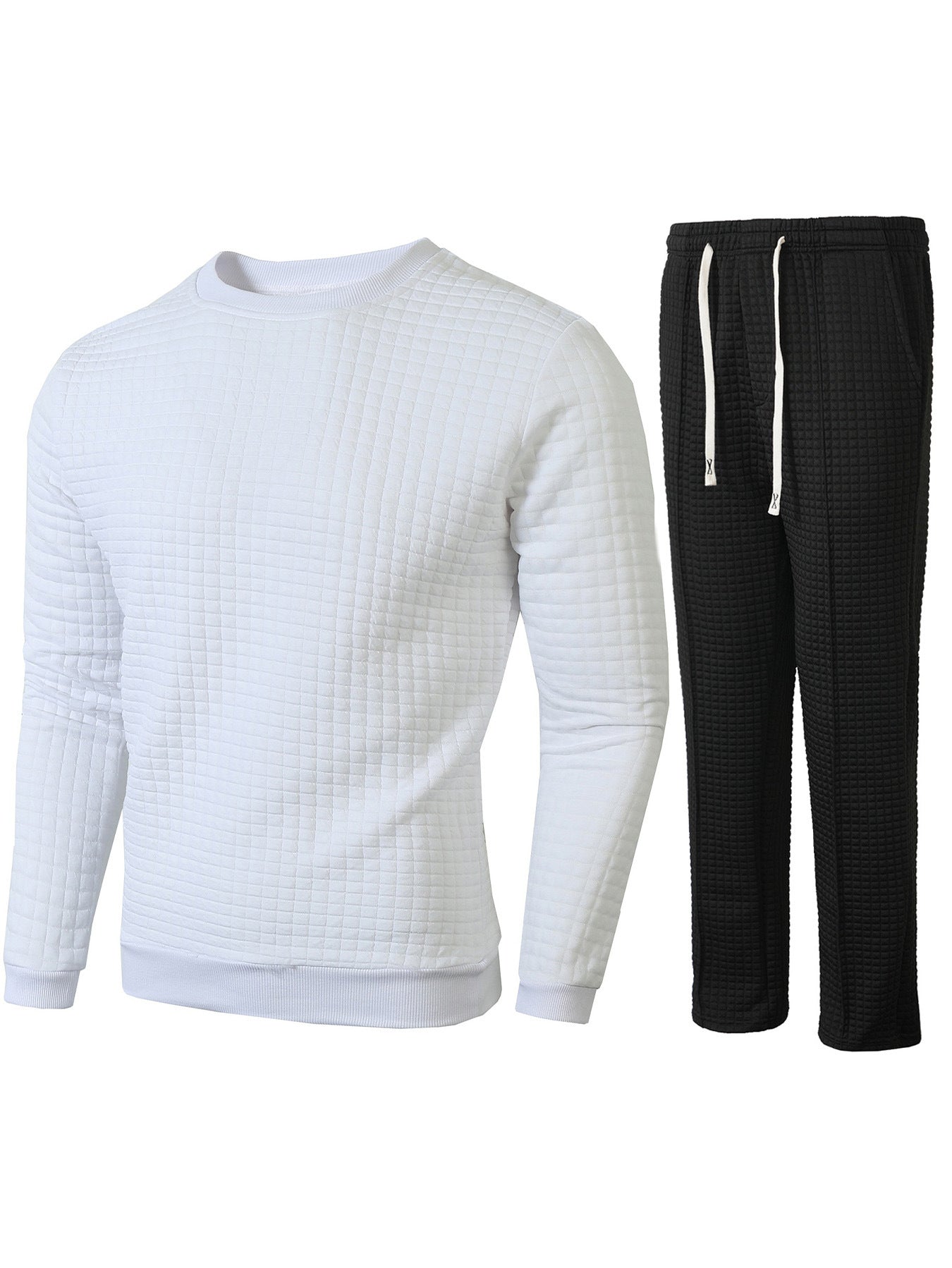 Herren gemütliches Sweatshirt und Jogginghose Set Krohn-e
