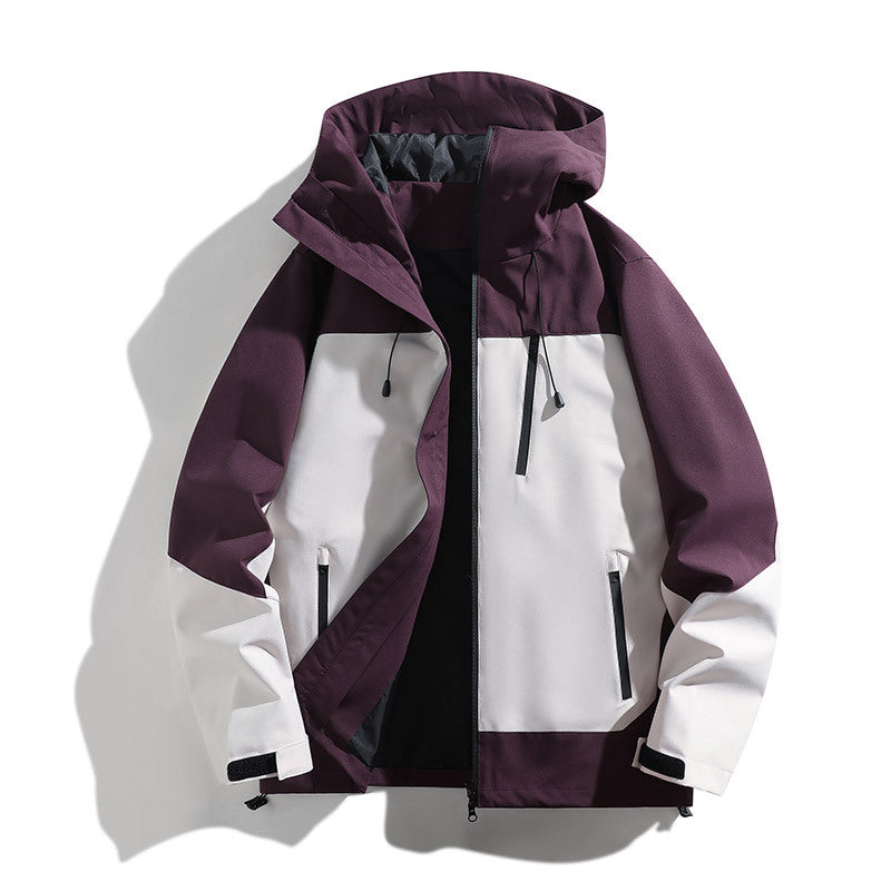 Damen technische Allwetterjacke mit vielseitigem Kapuzendesign und verstellbaren Belüftungsöffnungen Krohn-e