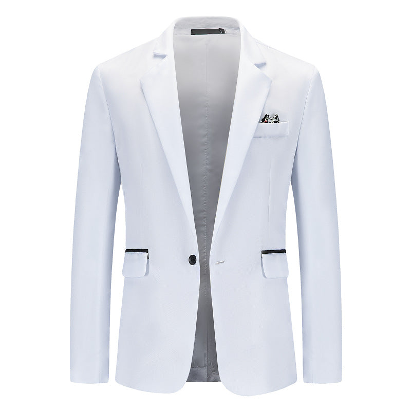 Herren Eleganter Anzugblazer mit feiner Struktur und modernem Schnitt Krohn-e