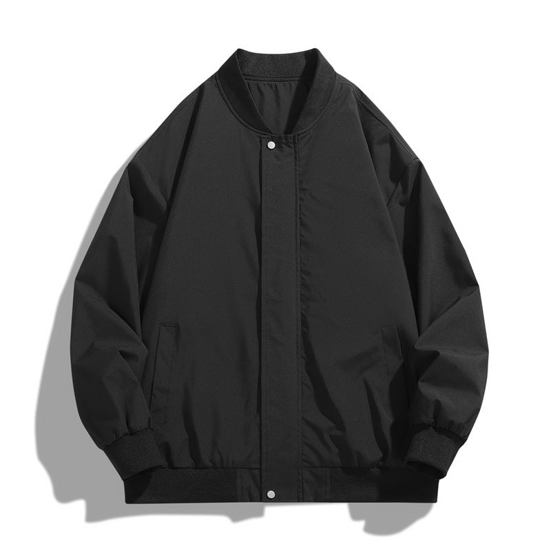 Herren sportliche Übergangsjacke mit hohem Kragen und praktischen Seitentaschen Krohn-e