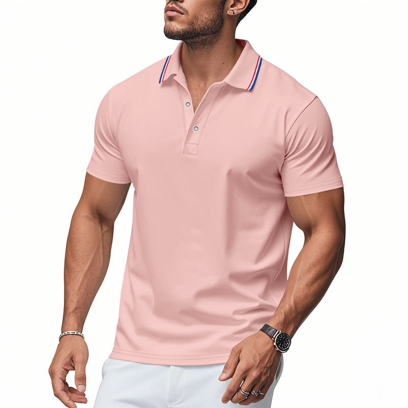Herren Poloshirt mit modernem Kragen und feuchtigkeitsregulierender Technologie Krohn-e