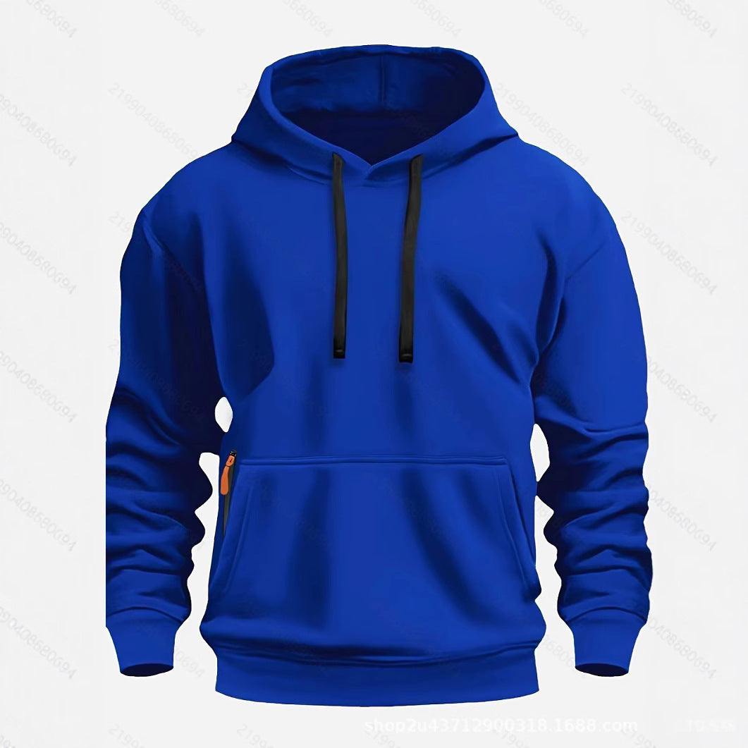 Herren sportlicher Kapuzenpullover mit praktischen Taschen und atmungsaktivem Material Krohn-e