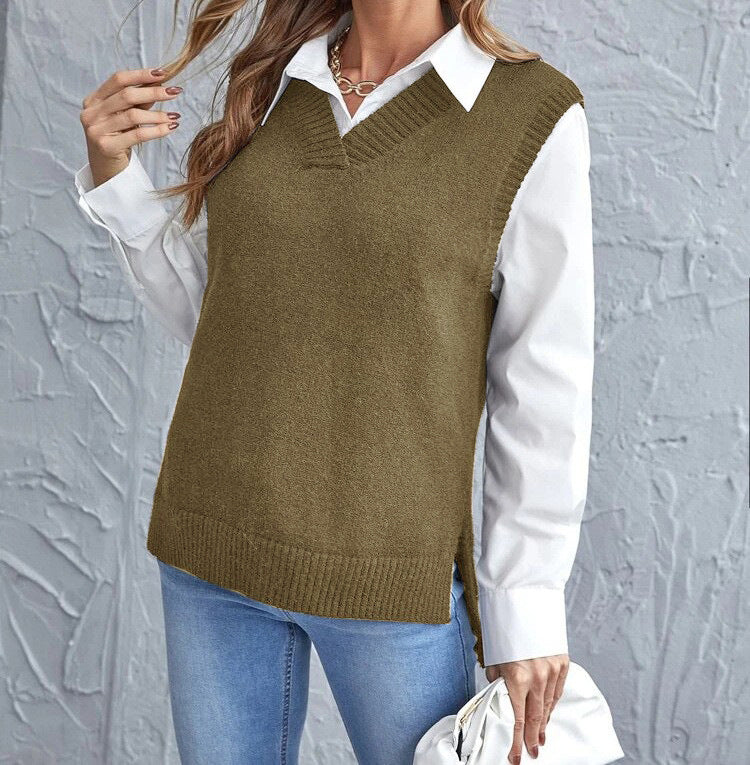 Damen lässiger Layering-Pullover Krohn-e