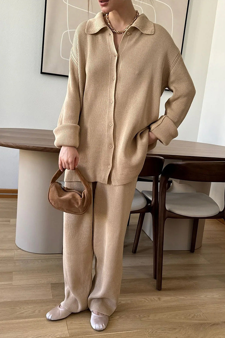 Krohn-e | Royal Mile Strickjacke und Hose Zwei Teiliger Anzug