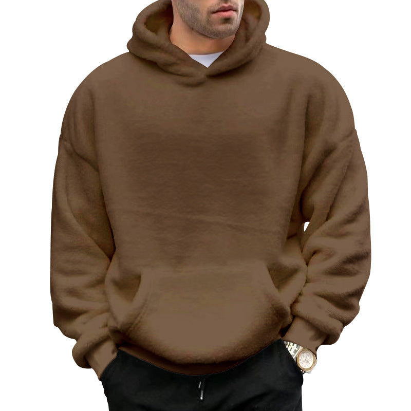 Herren bequemer Oversized Kapuzenpullover Krohn-e