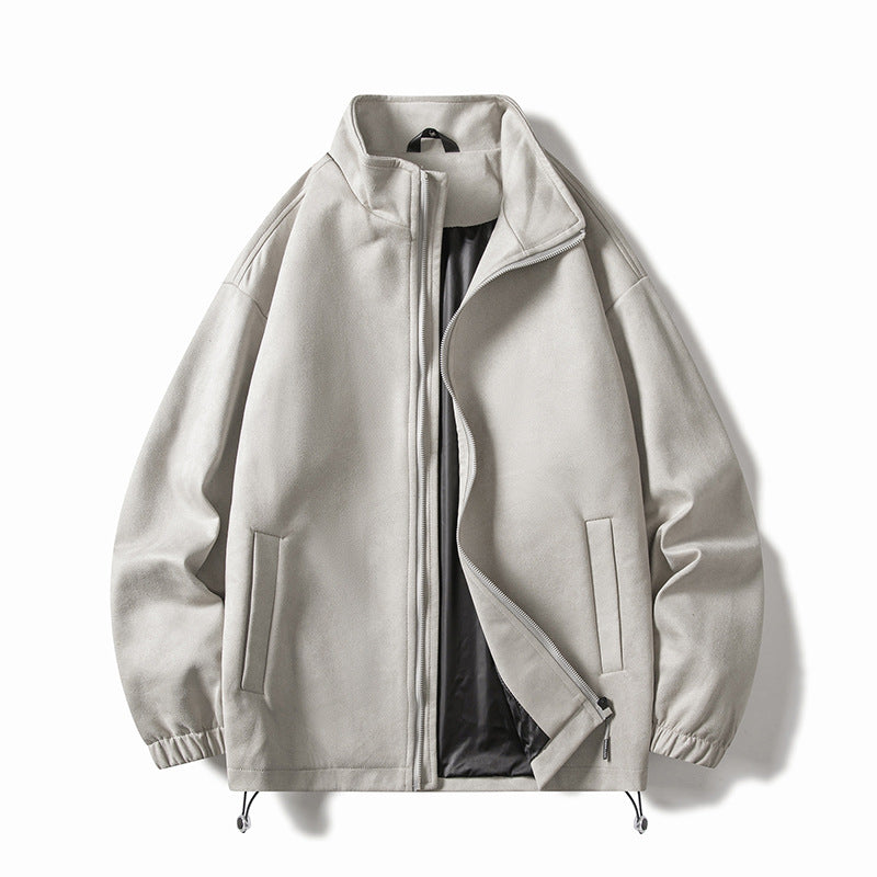 Herren Fleecejacke mit elastischen Bündchen und praktischen Taschen Krohn-e
