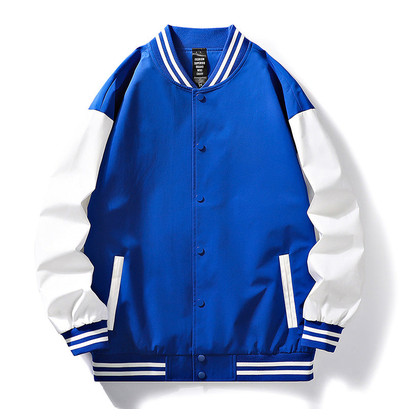 Herren sporty Bomberjacke mit Kontrastärmeln Krohn-e