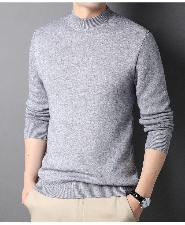 Herren Feinstrickpullover mit Rollkragen und soften Materialien Krohn-e