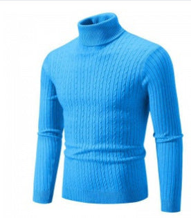 Damen Strickpullover mit hohem Kragen und Rippenmuster Krohn-e