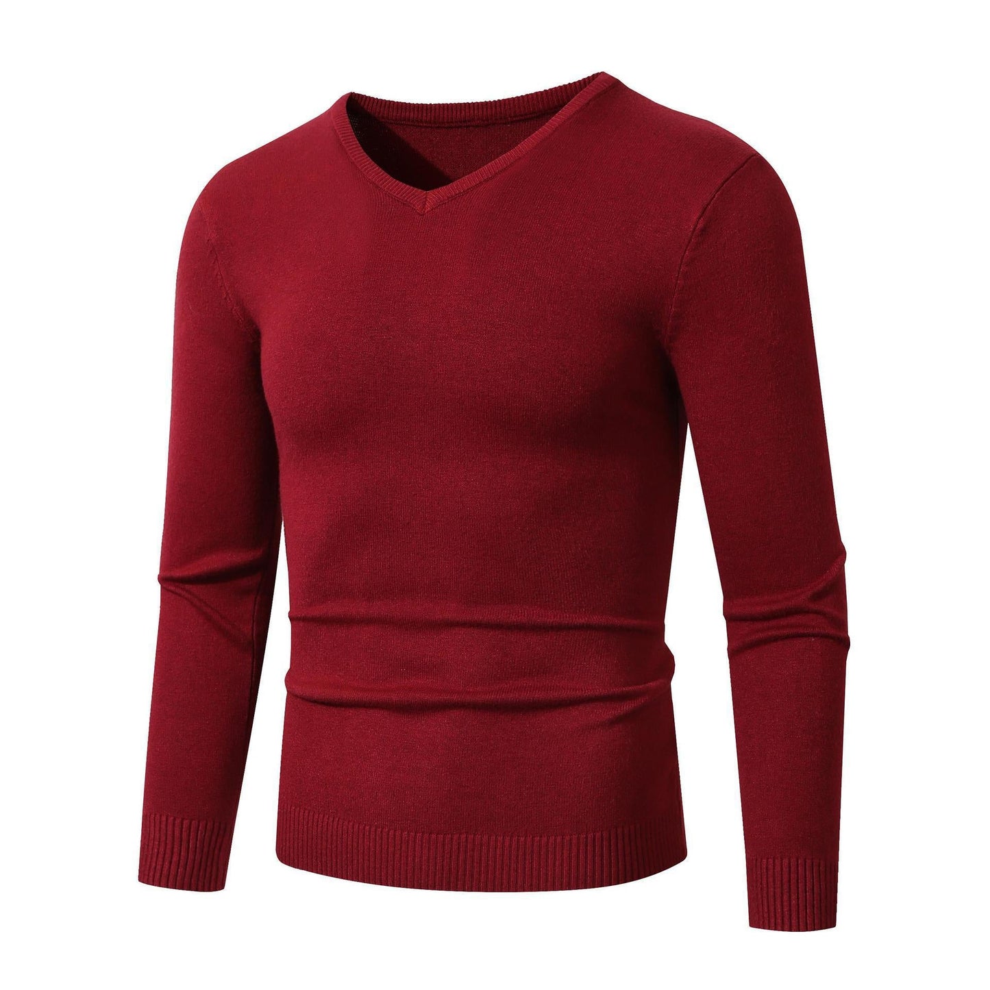 Herren eleganter V-Ausschnitt Pullover Krohn-e