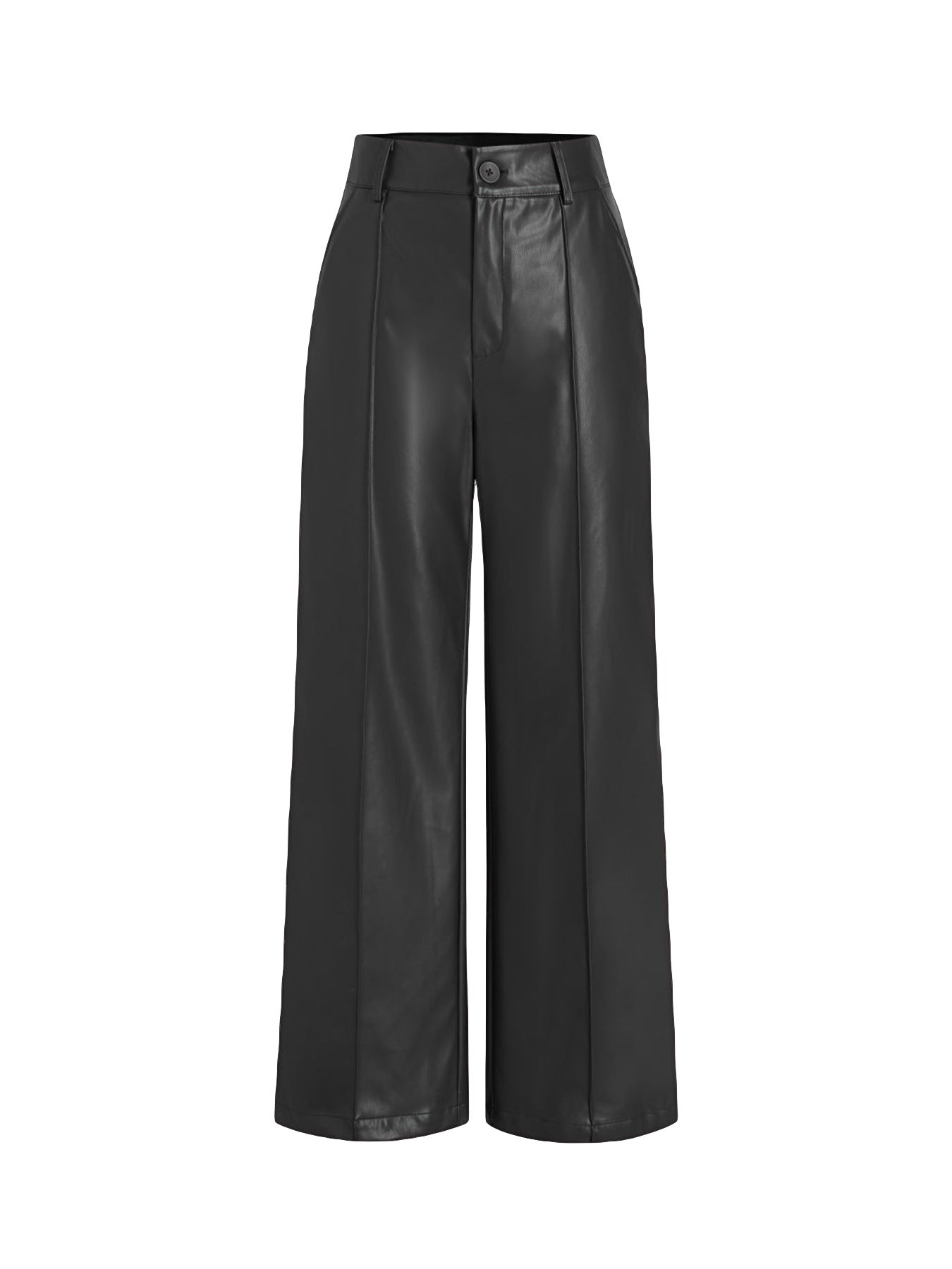 Damen elegante Culotte aus hochwertigem Kunstleder Krohn-e