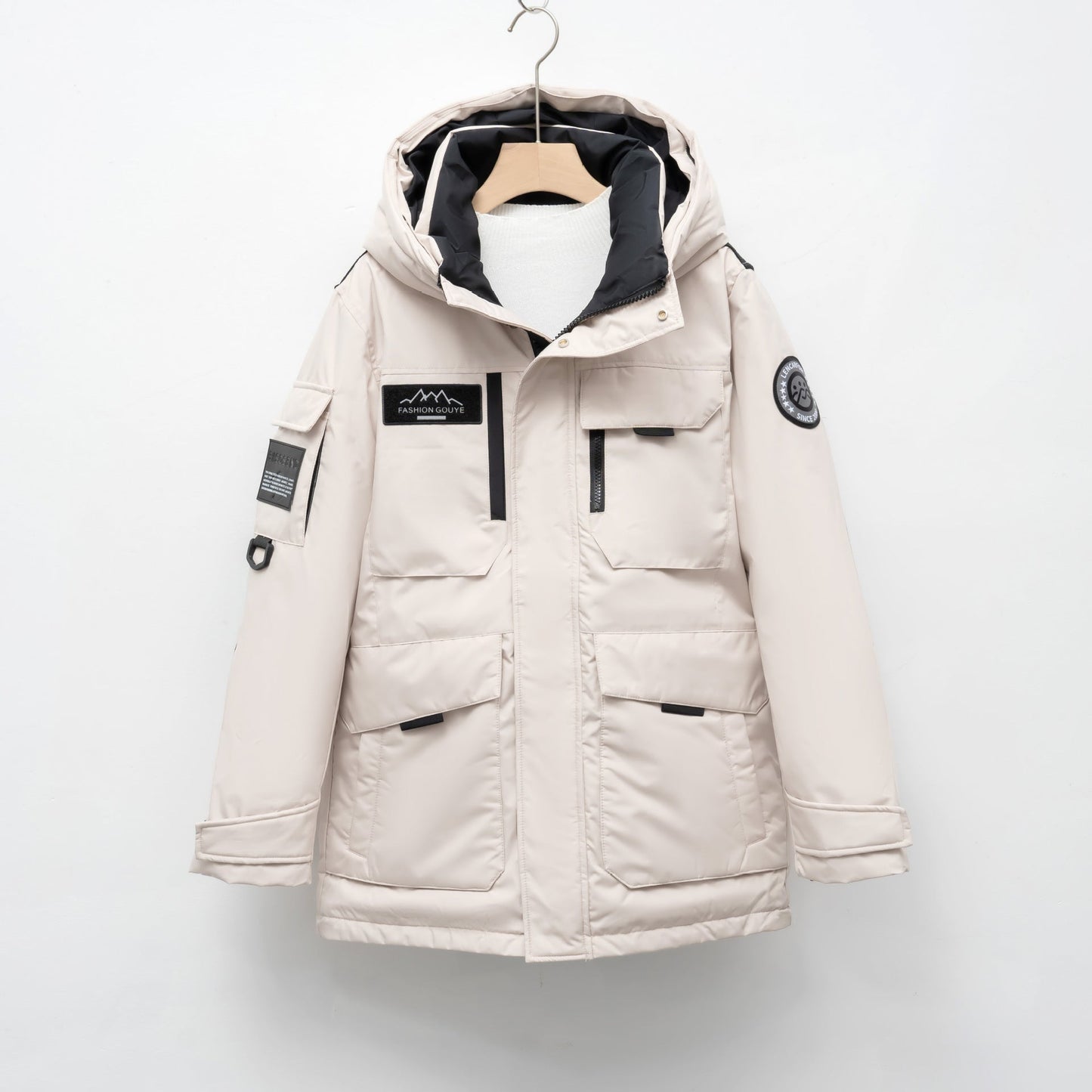 Damen Winterparka mit praktischen Taschen und verstellbarem Kapuzensystem Krohn-e