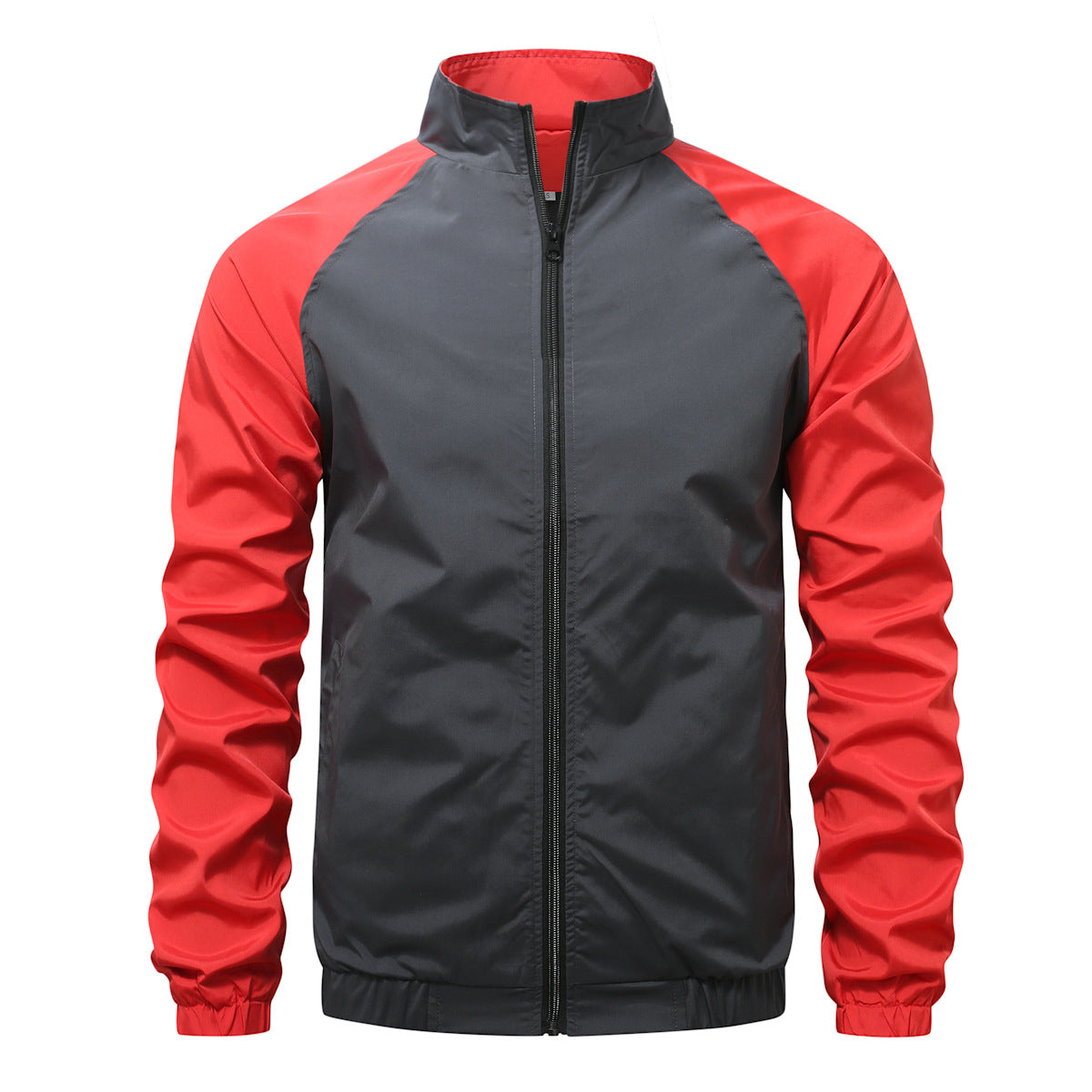Herren leichte Funktionsjacke mit schützendem Stehkragen Krohn-e