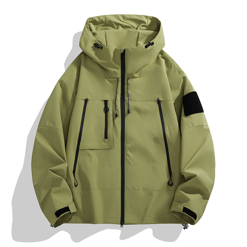 Damen technische Outdoor-Jacke mit verstellbarem Kapuzensystem und multifunktionalen Taschen Krohn-e