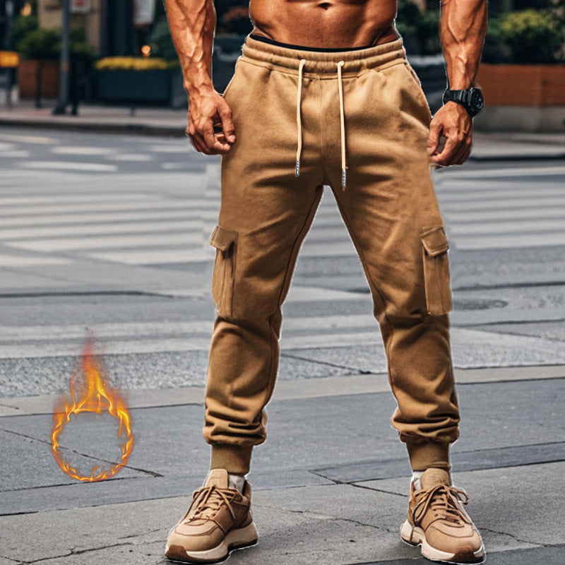 Herren Sportliche Cargo-Jogginghose mit elastischem Bund und praktischen Taschen Krohn-e