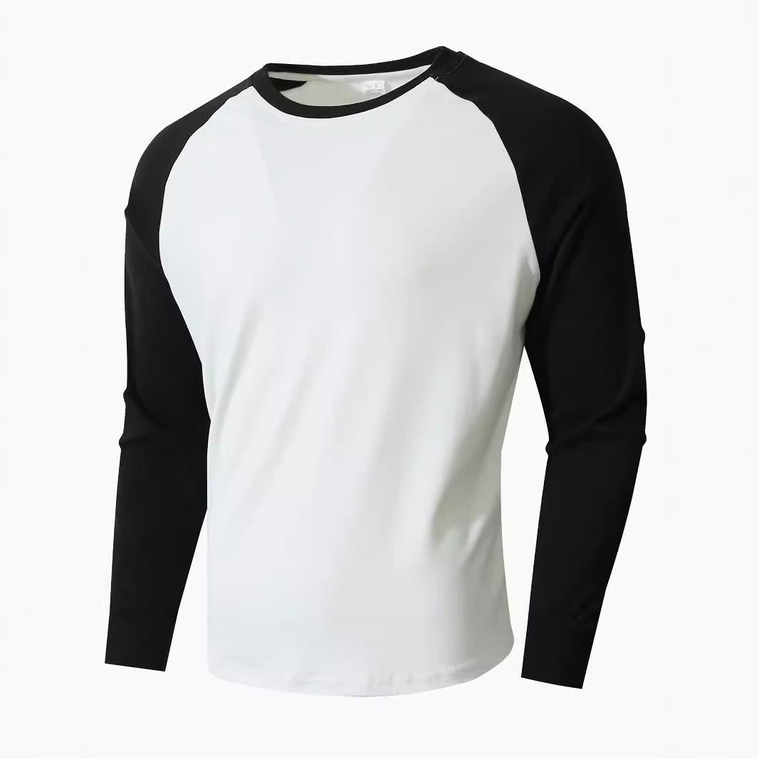 Herren Sportliches Langarmshirt mit Raglanärmeln Krohn-e