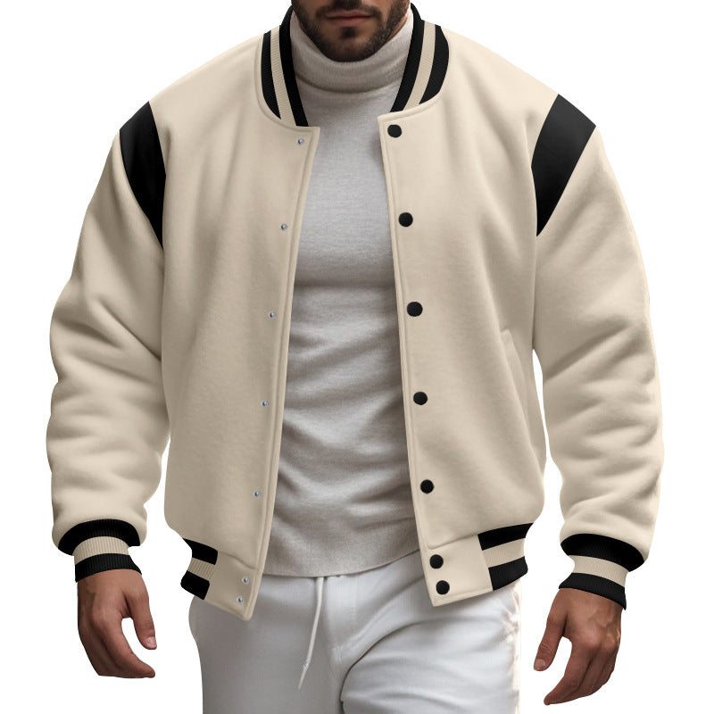 Herren stylische Sweatjacke im Sportlook Krohn-e