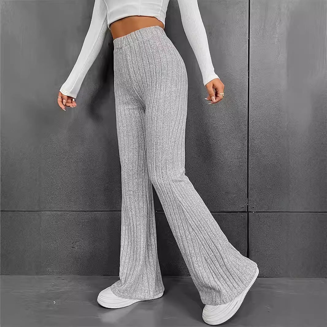 Damen Schlag-Rippstrick-Hosen Krohn-e