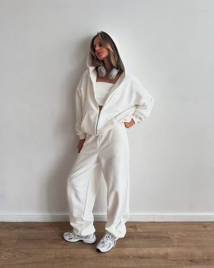 Damen lässiges Hoodie- und Jogginghose-Set Krohn-e
