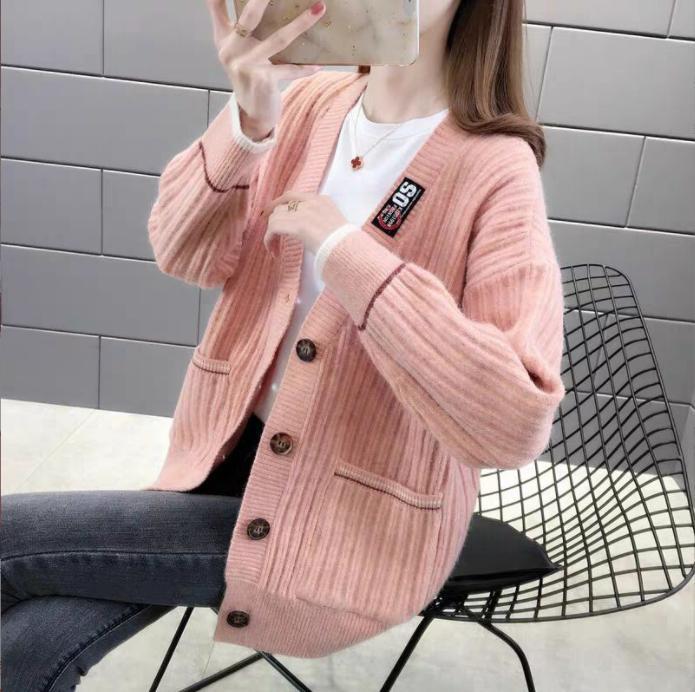 Damen Strickjacke mit strukturiertem Rippmuster und praktischen Taschen Krohn-e