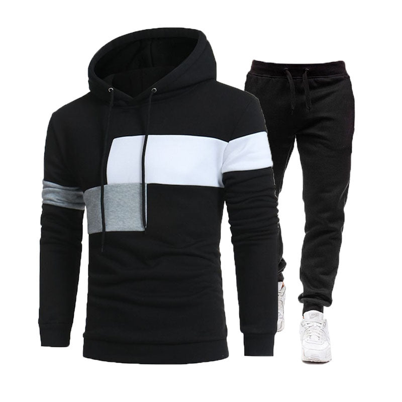 Herren modisches Sweatshirt- und Jogginghose-Set Krohn-e