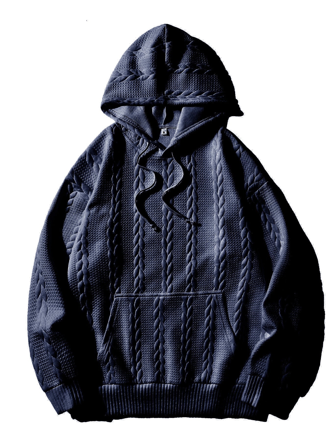 Herren Kapuzenpullover mit strukturiertem Muster Krohn-e