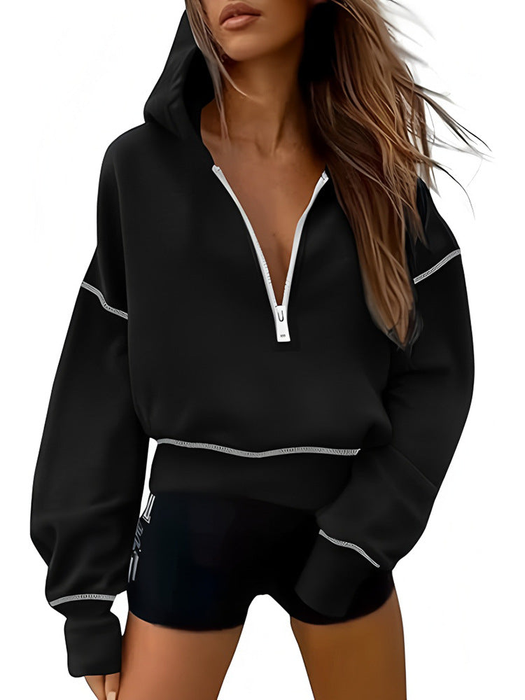 Damen Sportliche Kapuzenpullover Krohn-e