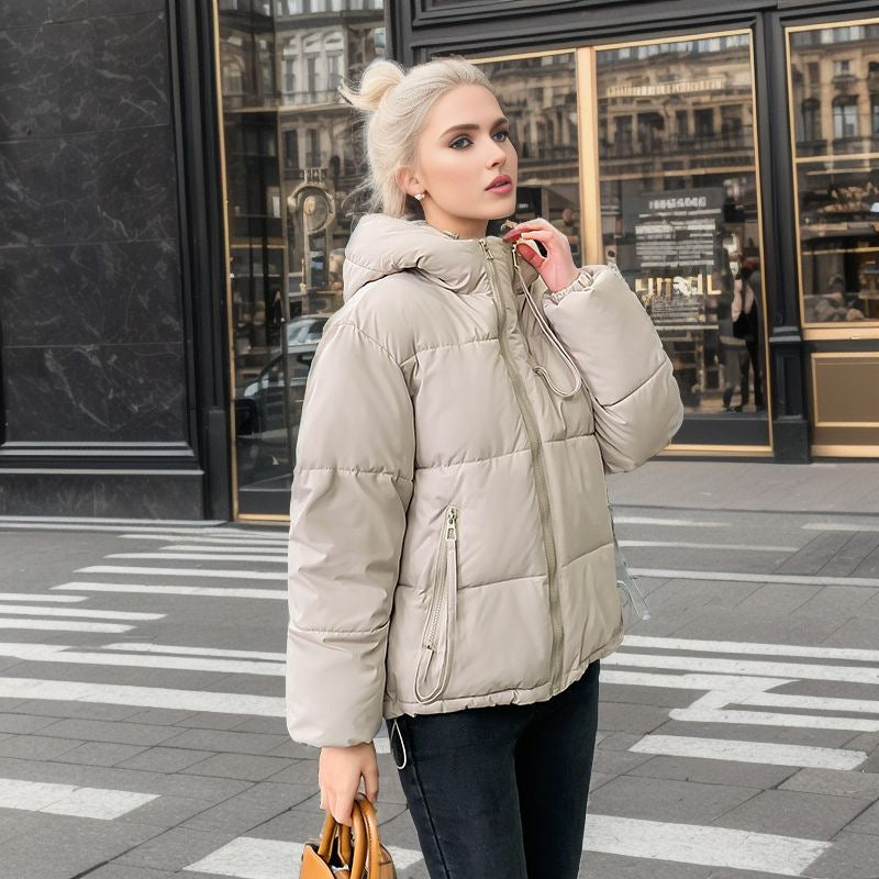 Damen modische Pufferjacke mit verstellbarer Kapuze und dicken Isolierungen Krohn-e