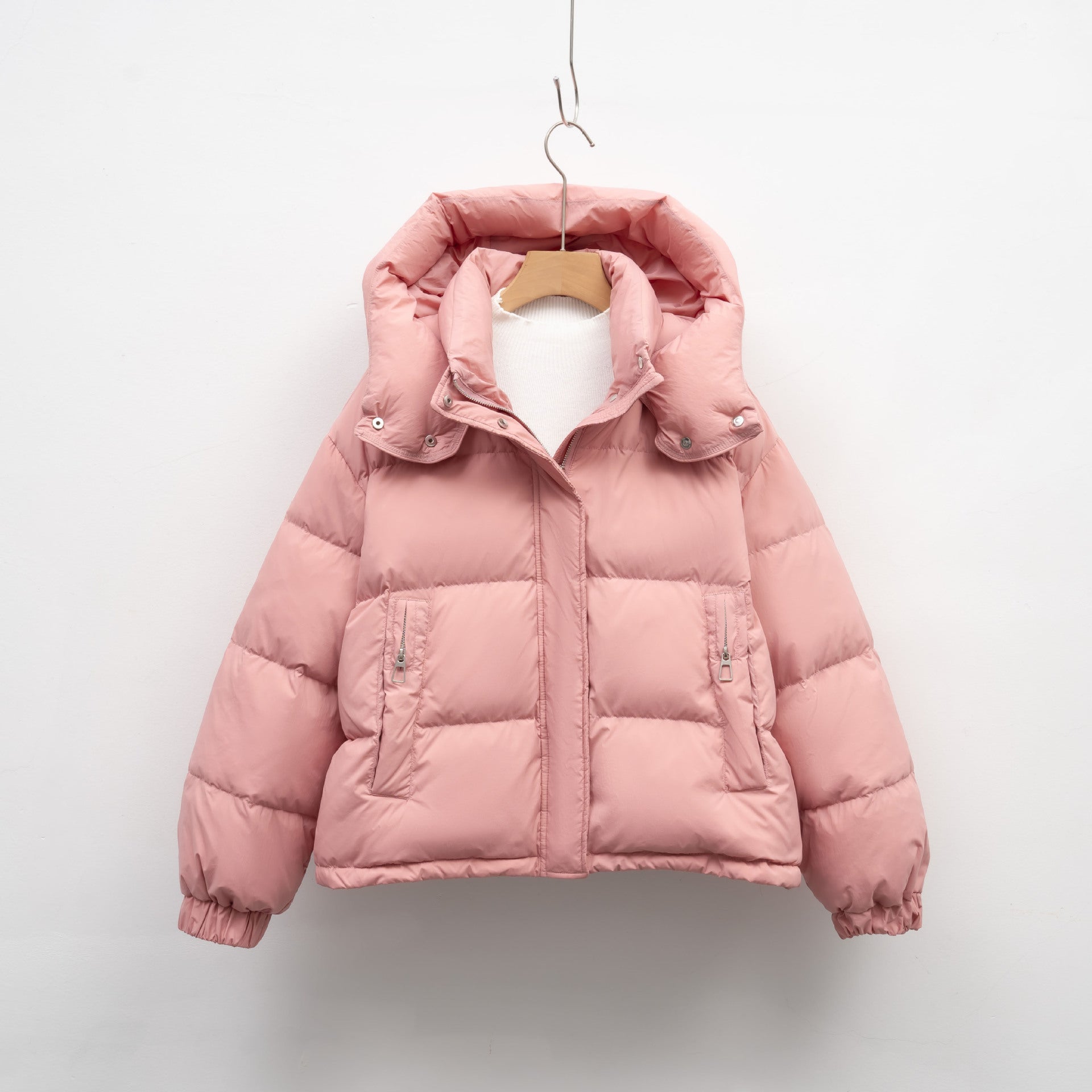 Damen Pufferjacke mit abnehmbarer Kapuze und voluminösem Schnitt Krohn-e