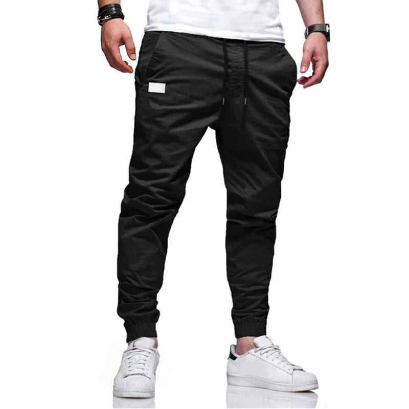 Herren lässige Cargo-Hose mit tapered Schnitt und praktischen Taschen Krohn-e