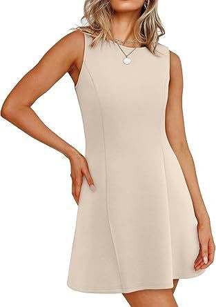 Damen ärmelloses A-Linien Kleid mit zeitlosem Schnitt Krohn-e