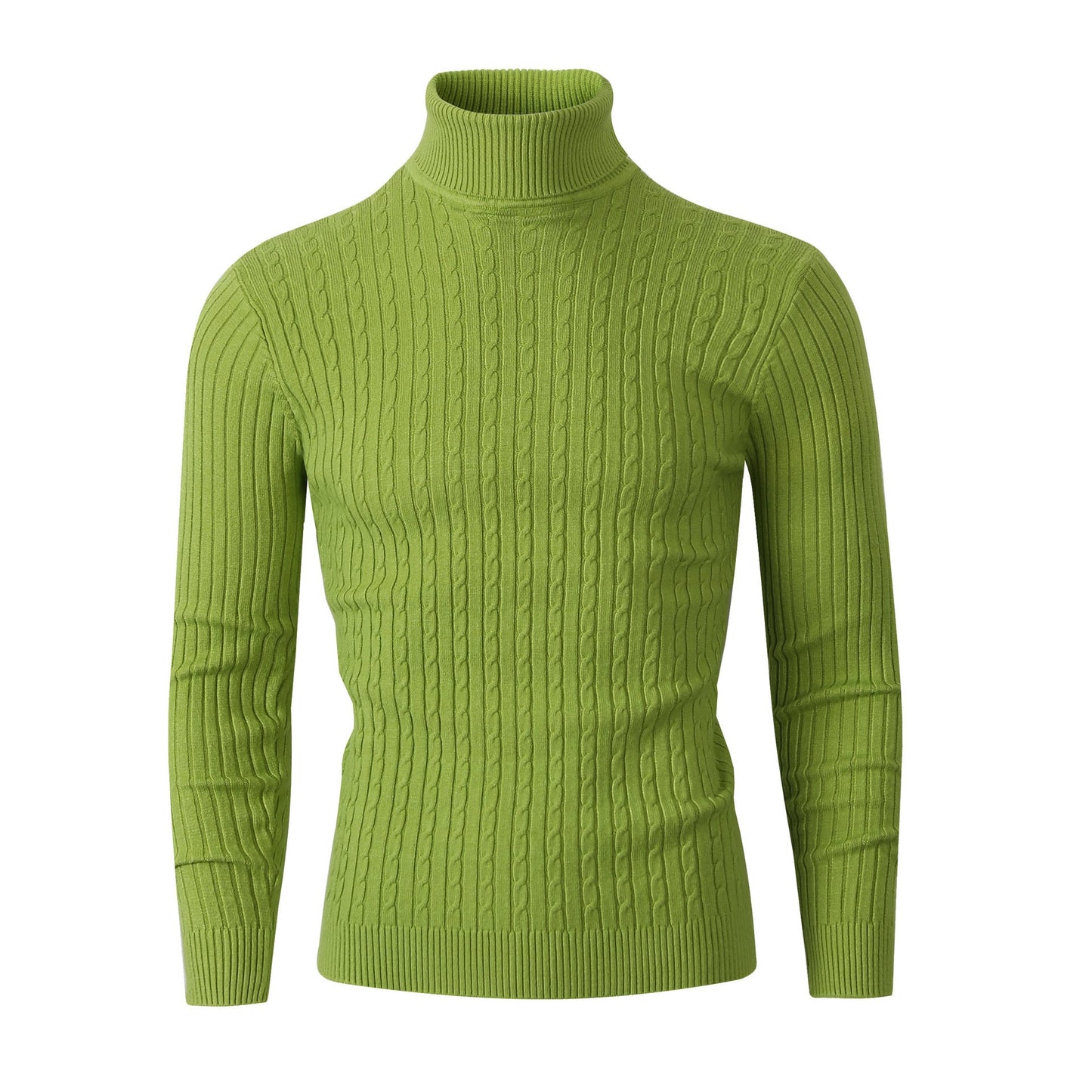 Damen Strickpullover mit hohem Kragen und Rippenmuster Krohn-e