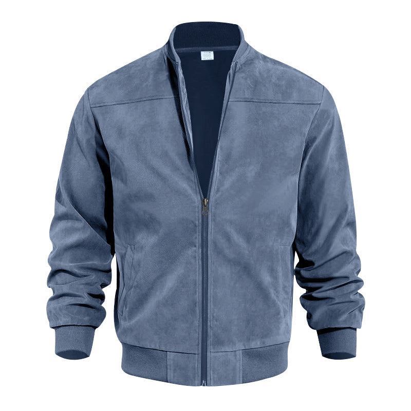 Herren Steppjacke mit strukturiertem Design und ribbed Bündchen Krohn-e