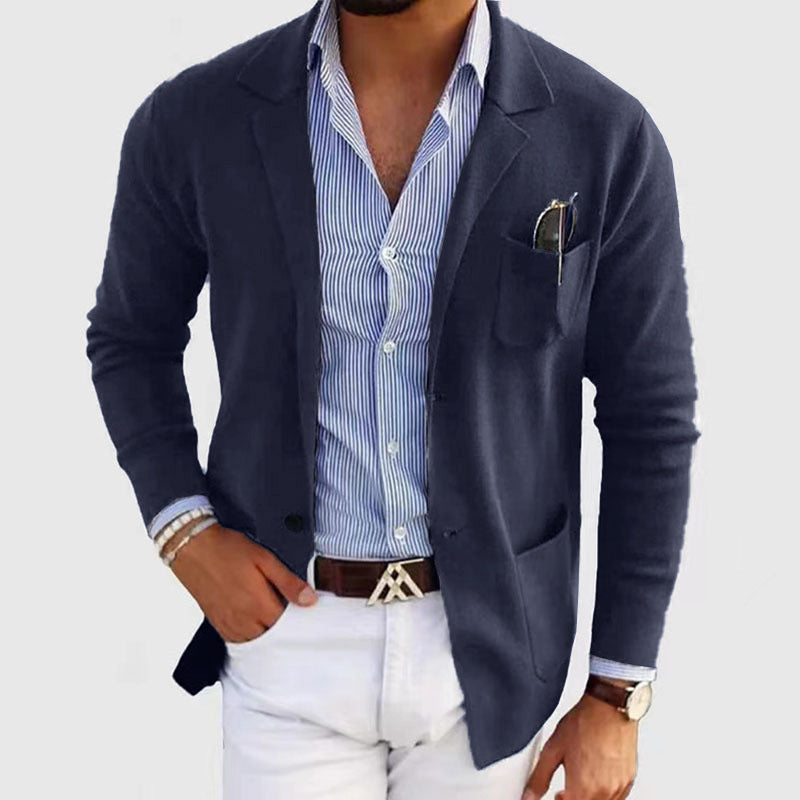 Herren elegante und bequeme Strickjacke Krohn-e