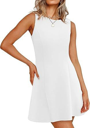 Damen ärmelloses A-Linien Kleid mit zeitlosem Schnitt Krohn-e