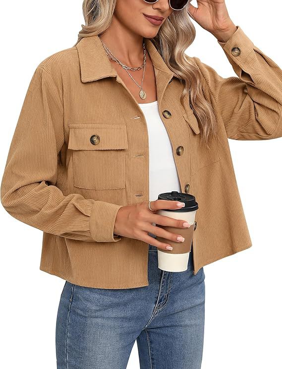 Damen lässige Overshirt-Jacke Krohn-e