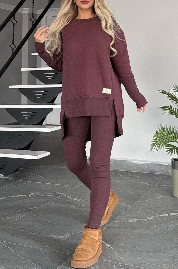 Damen Bequemes Lounge-Set mit modernem Oversized-Schnitt Krohn-e