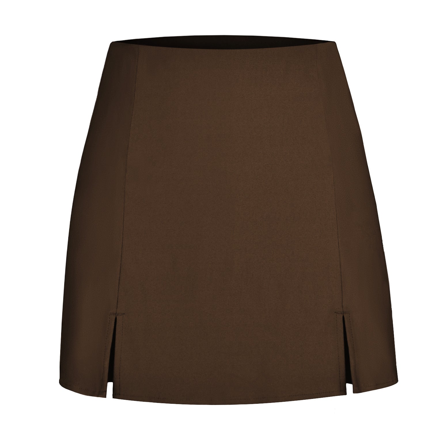 Damen Designer Minirock mit seitlichen Schlitzen Krohn-e