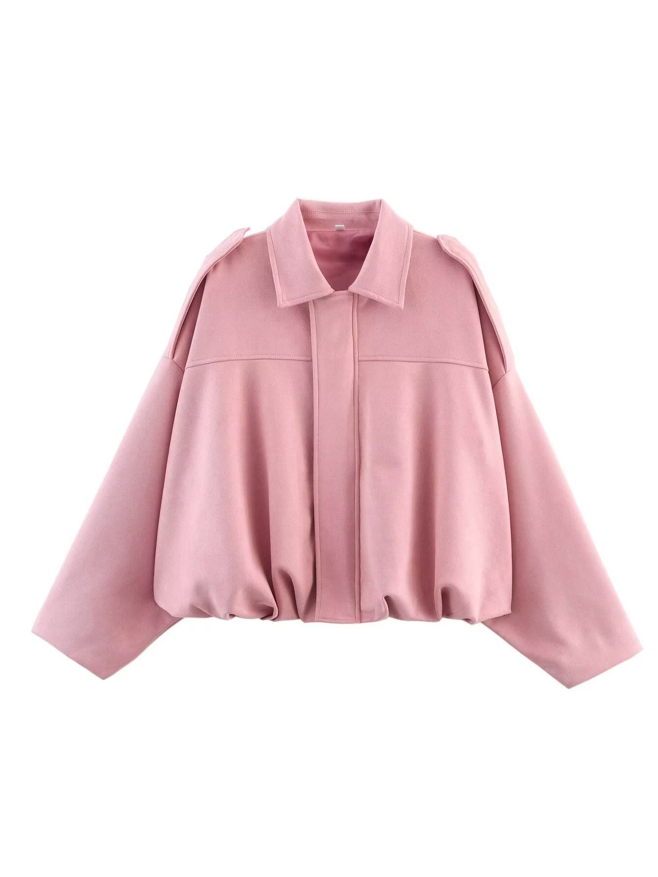Damen trendige Oversized Jacke Krohn-e