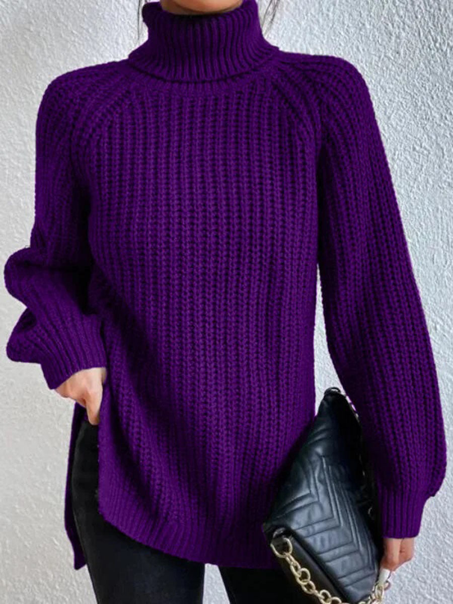 Krohn-e | Rollkragenpullover Übergroß