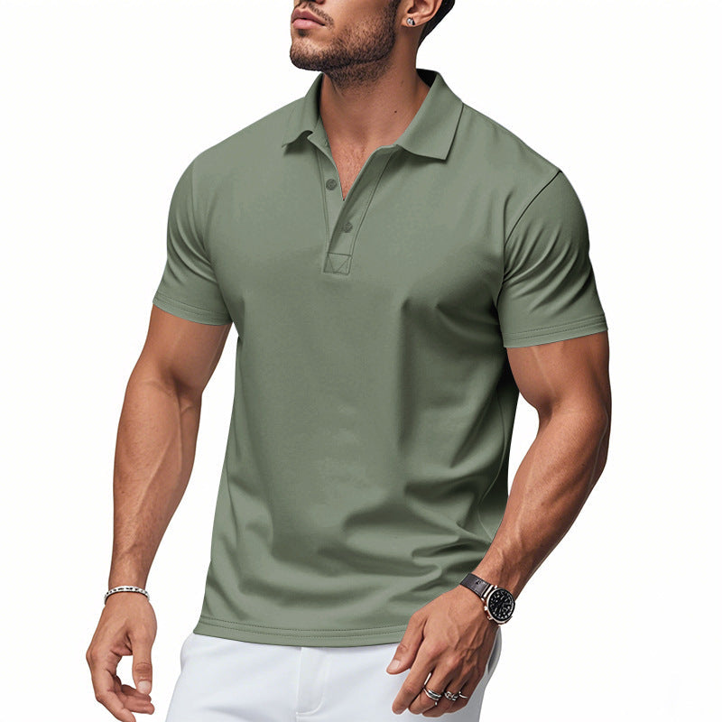 Herren Polohemd mit modernem Schnelltrocknungsstoff und eleganter Passform Krohn-e