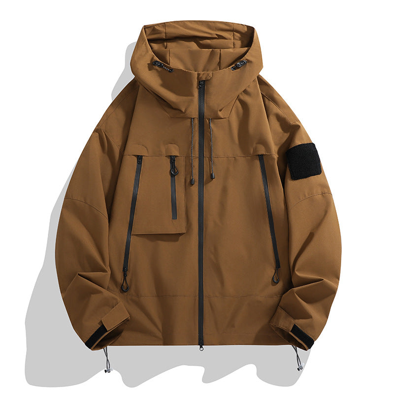 Damen technische Outdoor-Jacke mit verstellbarem Kapuzensystem und multifunktionalen Taschen Krohn-e