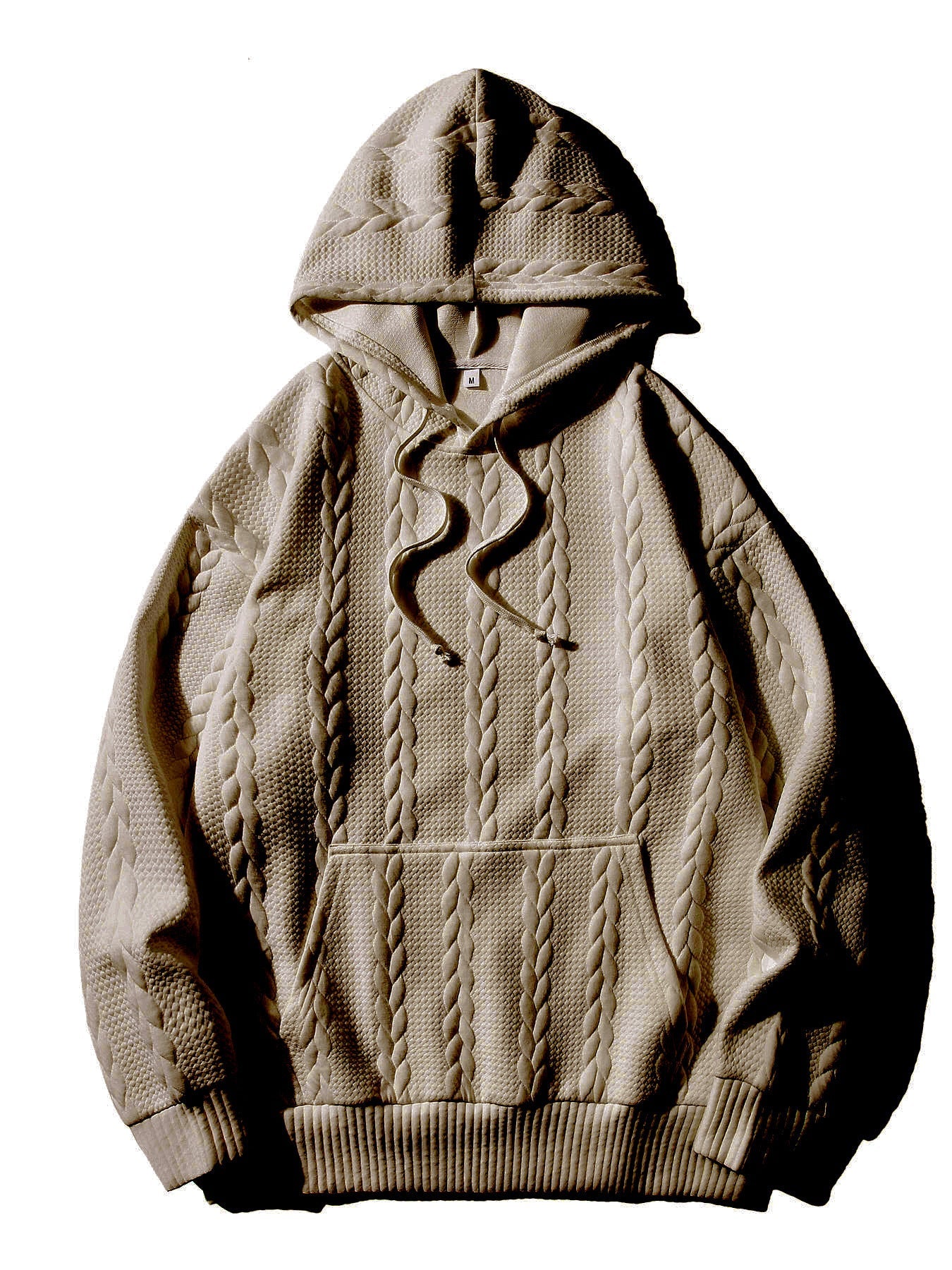 Herren Kapuzenpullover mit strukturiertem Muster Krohn-e