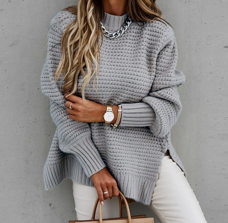 Damen Oversized Pullover mit strukturiertem Strick Krohn-e