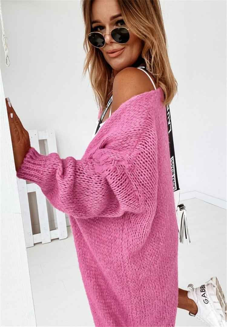 Damen Großer Strickpullover Krohn-e
