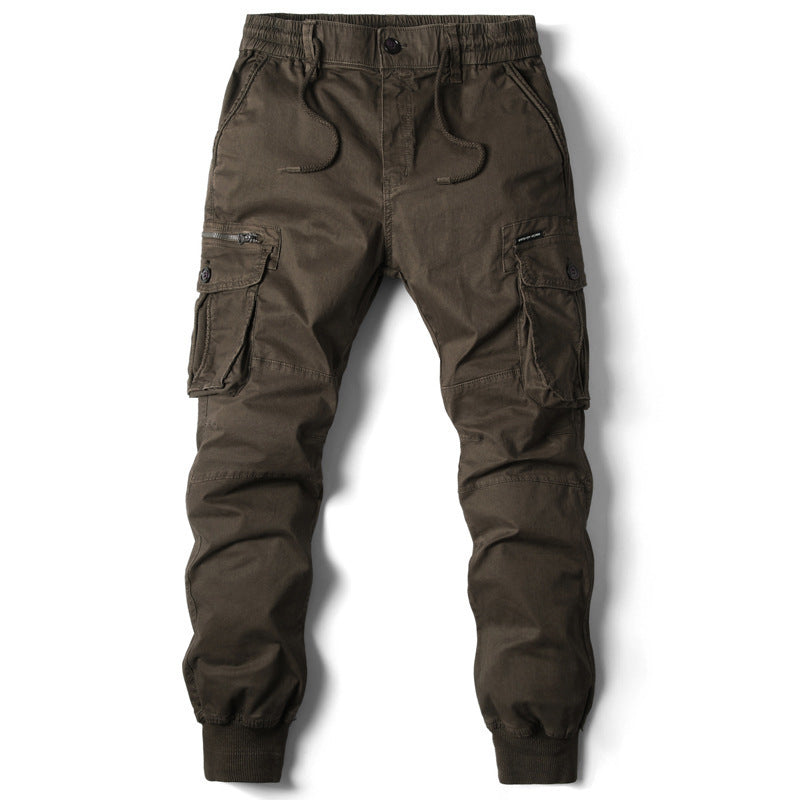 Herren Cargo-Jogginghose mit verstellbarem Bund und praktischen Taschen Krohn-e