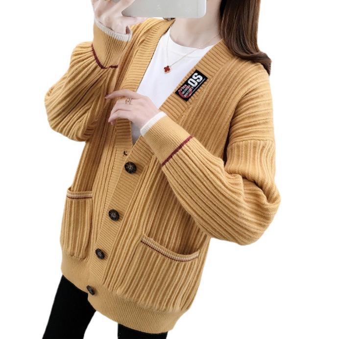 Damen Strickjacke mit strukturiertem Rippmuster und praktischen Taschen Krohn-e