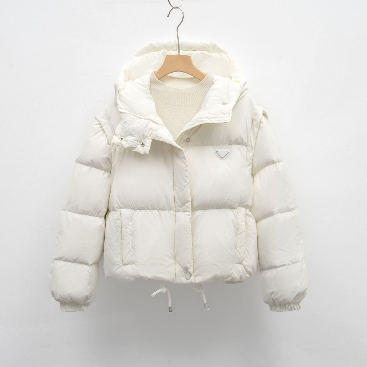 Damen Pufferjacke mit verstellbarem Bund und weichem Innenfutter Krohn-e
