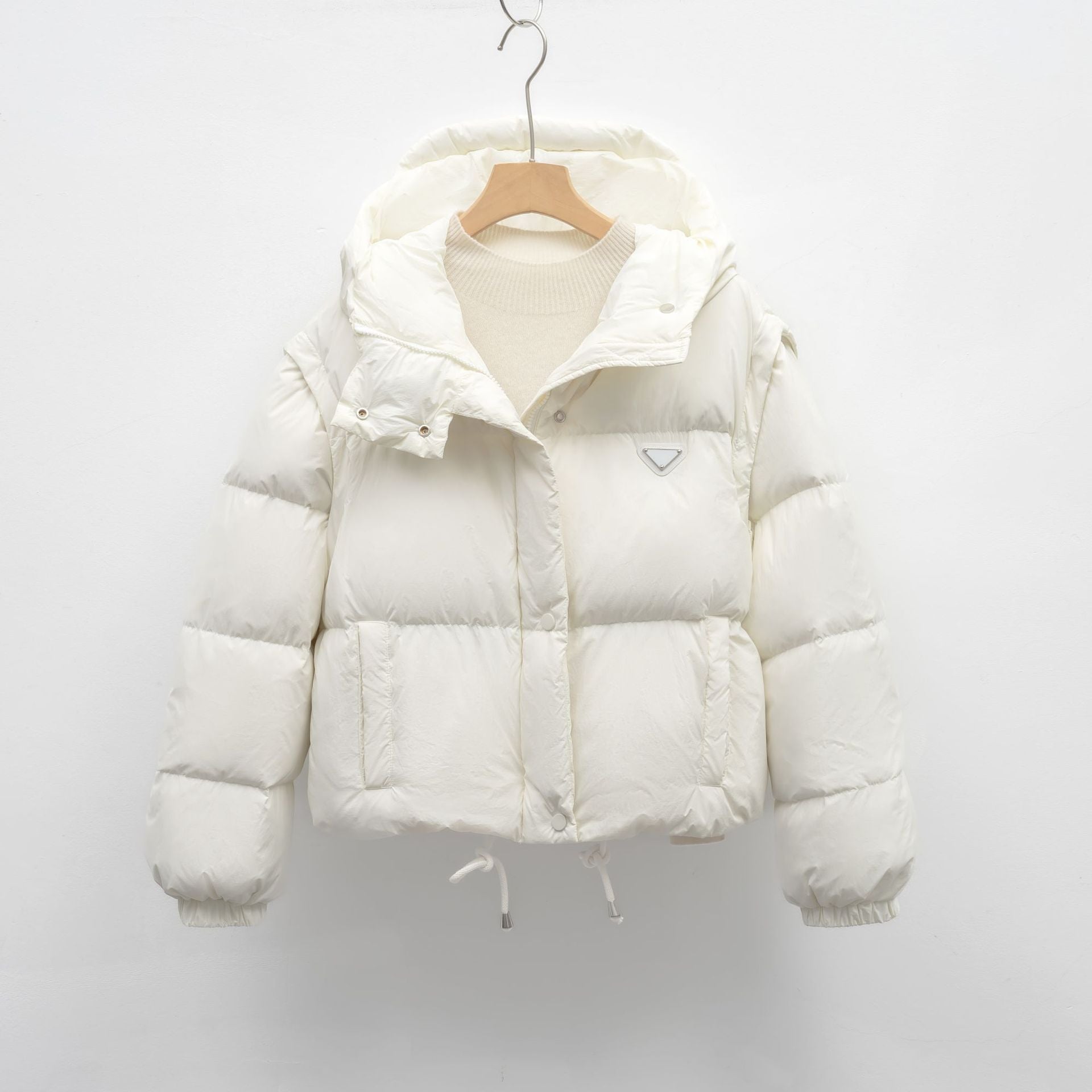 Damen Pufferjacke mit verstellbarem Bund und weichem Innenfutter Krohn-e